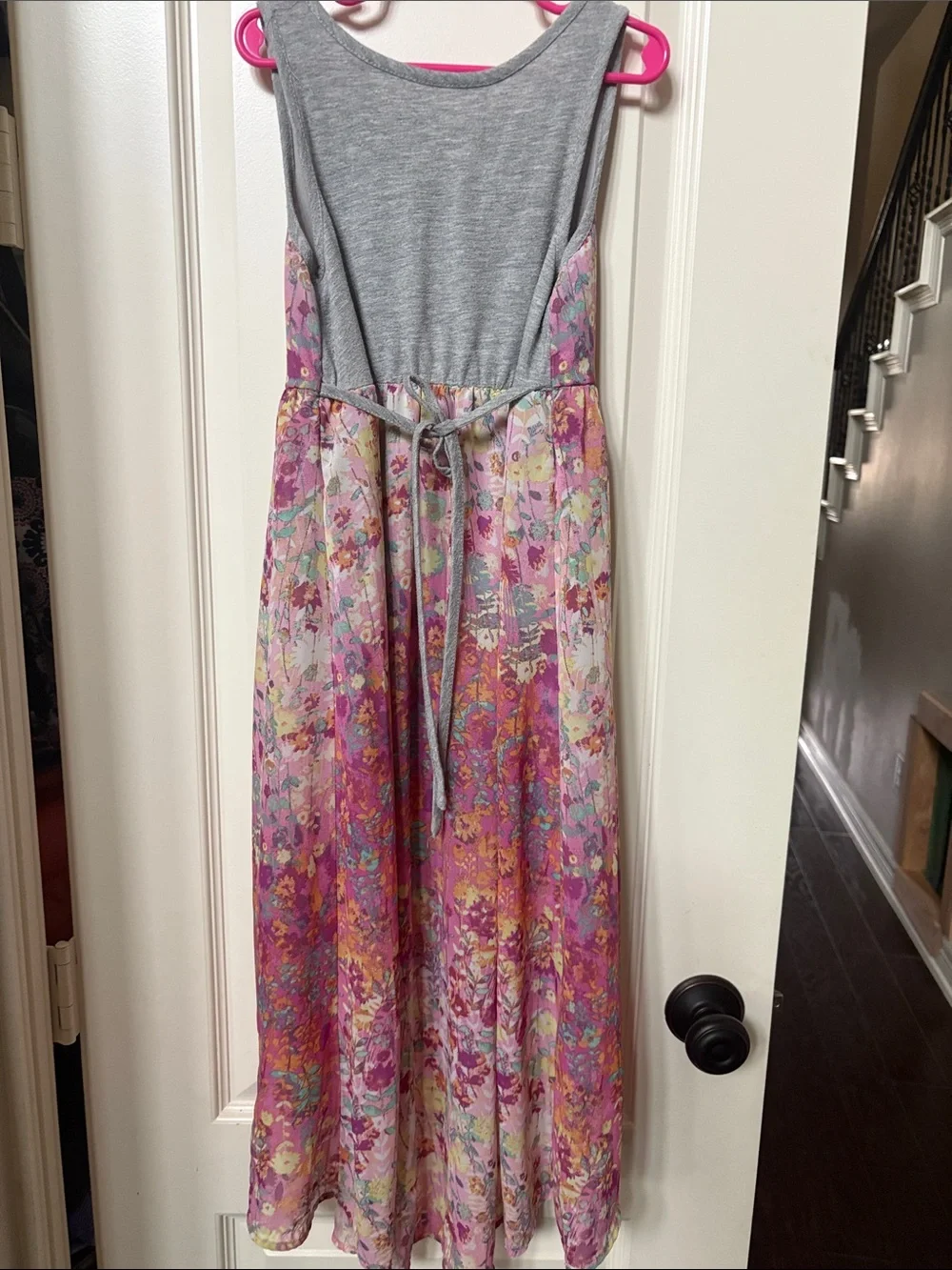 Girls' Floral Pink Sleeveless Dress by xhilaration